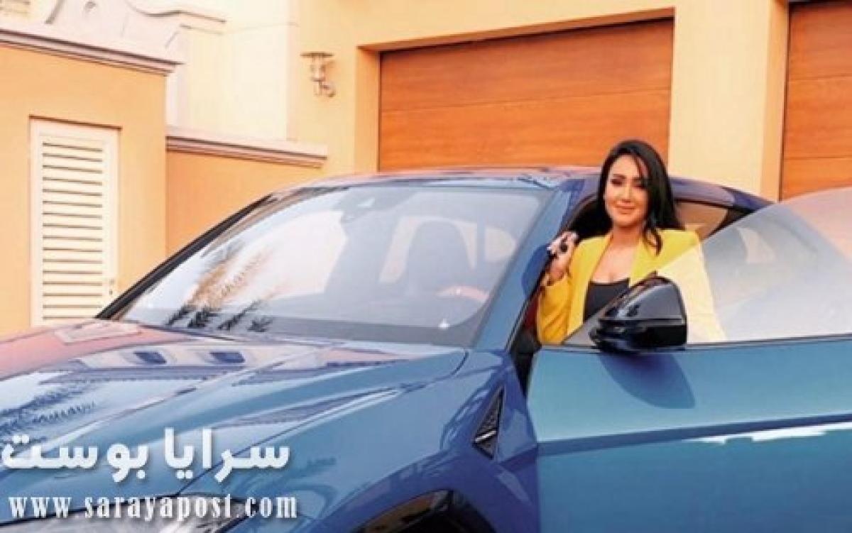 شاهد هدية سمية الشيخ.. ملياردير مجهول يمنحها «لامبرجيني»