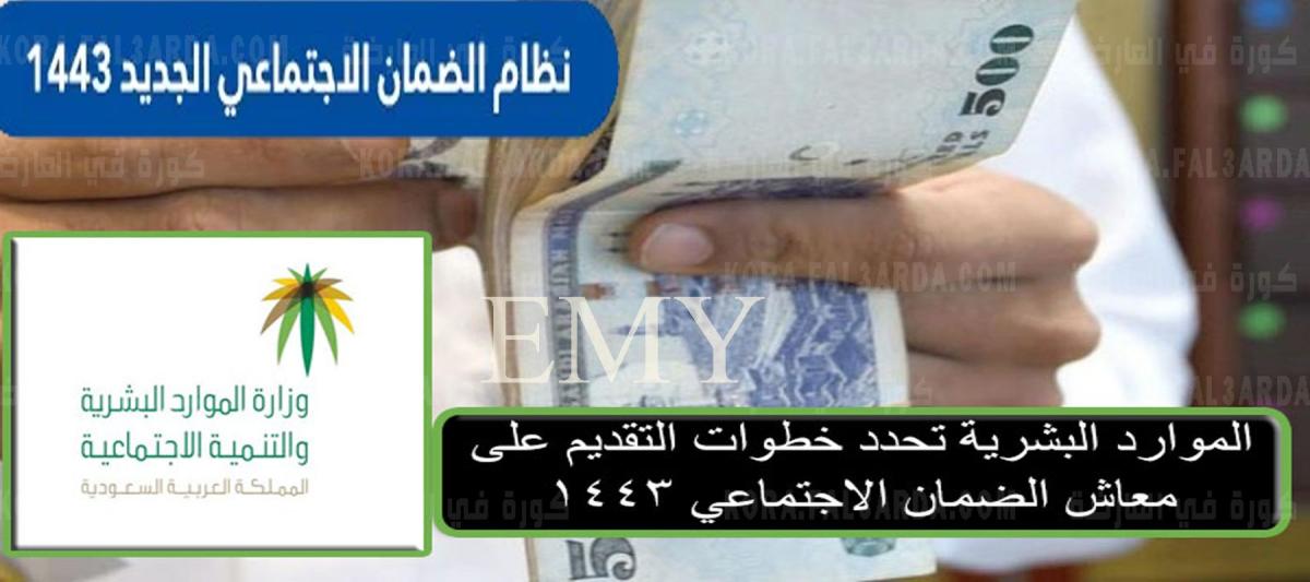 “بالتفاصيل” خطوات طلب الحصول على معاش الضمان الاجتماعي الجديد 1443 عبر وزارة الموارد البشرية والتنمية الاجتماعية sso.hrsd.gov.sa