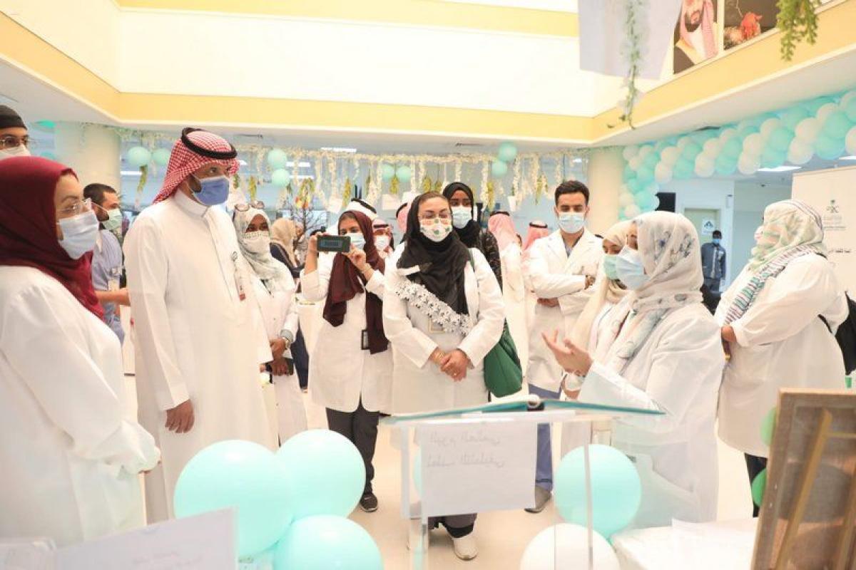 مجمع الملك عبدالله الطبي بجدة ينفذ حملة تثقيفية عن الرعاية التلطي